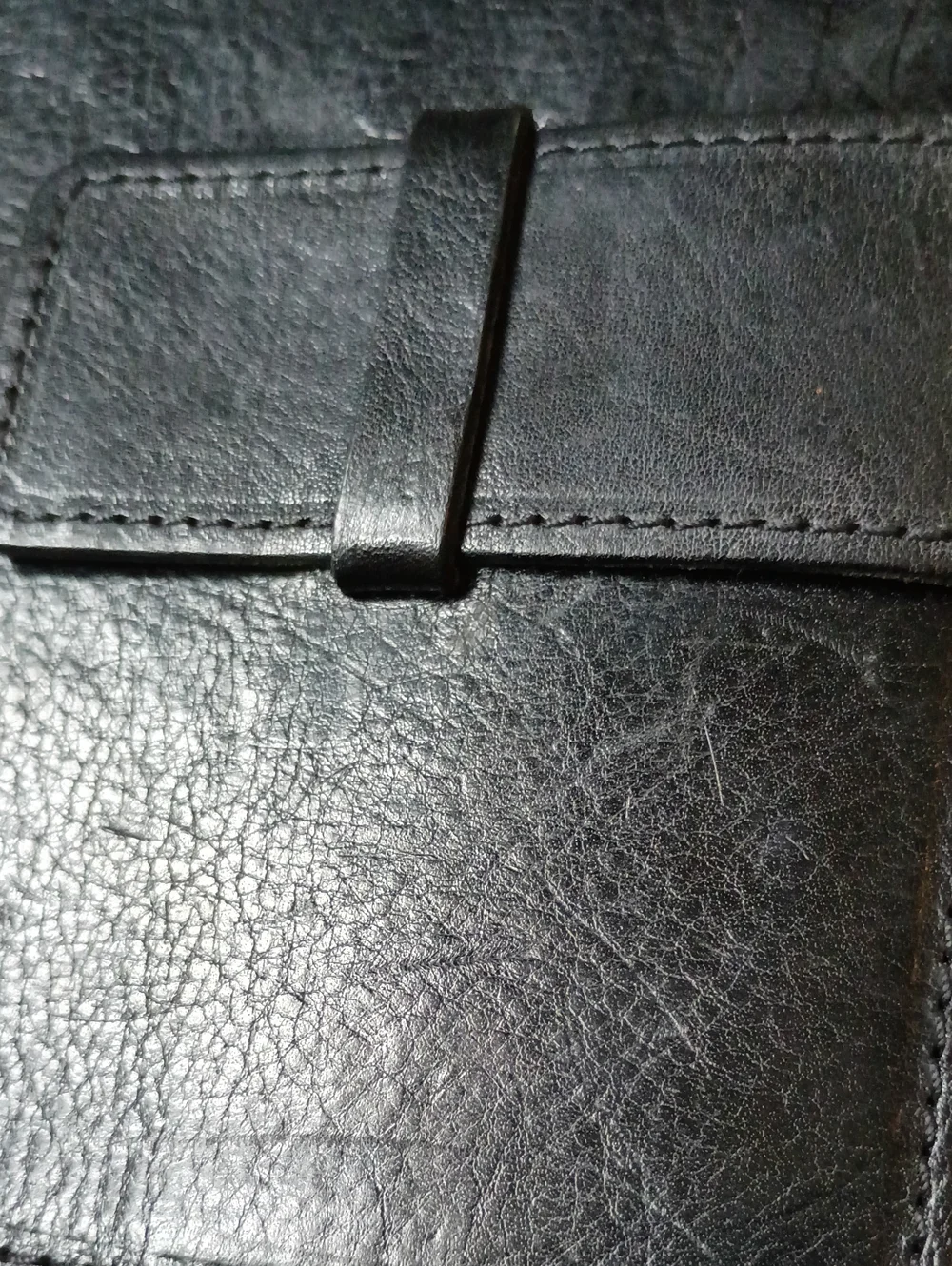 Roma Black Italian Leather Diary
